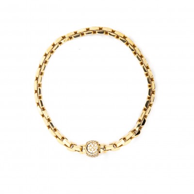 Gold bracelet 14 K - 8.29