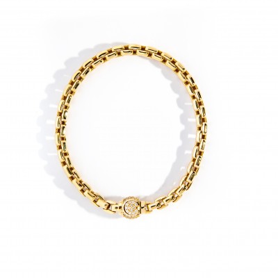 Gold bracelet 14 K - 8.32