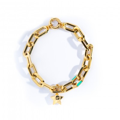 Gold bracelet 18 K - 10.01