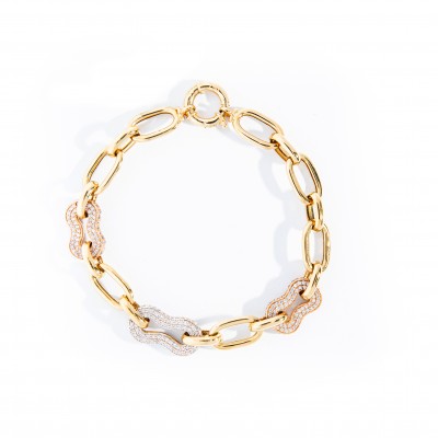 Gold bracelet 18 K - 13.87
