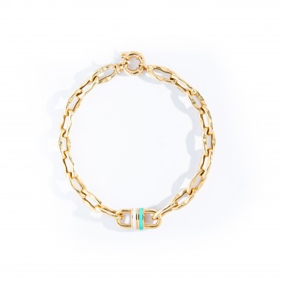 Gold bracelet 18 K - 7.16