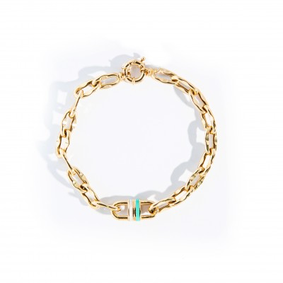 Gold bracelet 18 K - 7.20