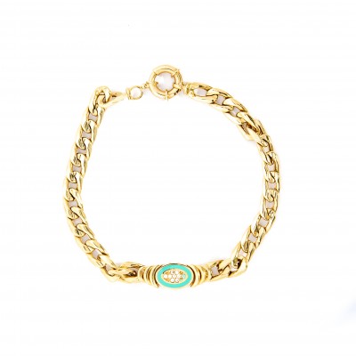 Gold bracelet 18 K - 7.38