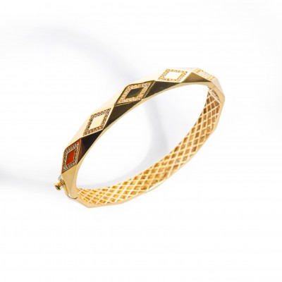 Gold bracelet 18 K - 15.15 
