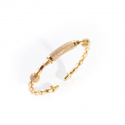 Gold bracelet 18 K - 16.97
