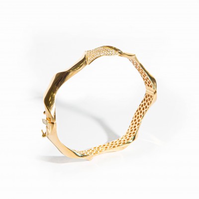 Gold bracelet 18 K - 12.55