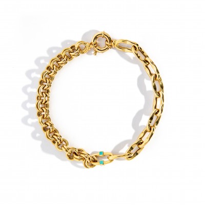 Gold bracelet 18 K - 7.00