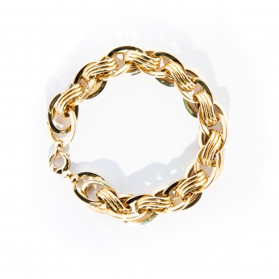Gold bracelet 14 K - 13.39