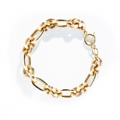 Gold bracelet 14 K - 18.34