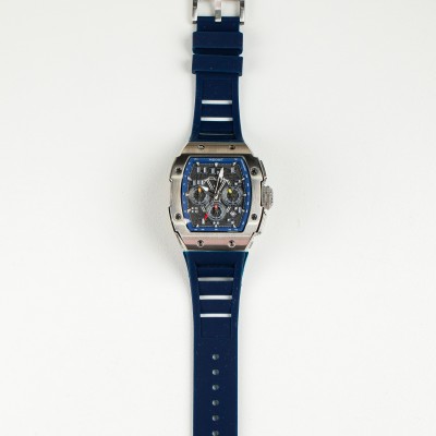 Quartz watch Racing GT Chrono-Silvery Watch (Blue Strap)
