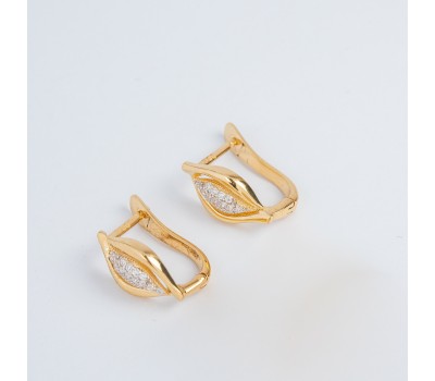 Gold Earring 18 K - 3.66