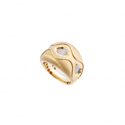 Gold Ring 14 K - 7.50