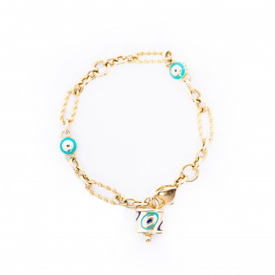 Gold bracelet 14 K - 10.01