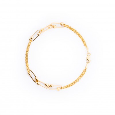 Gold bracelet 18 K - 4.37