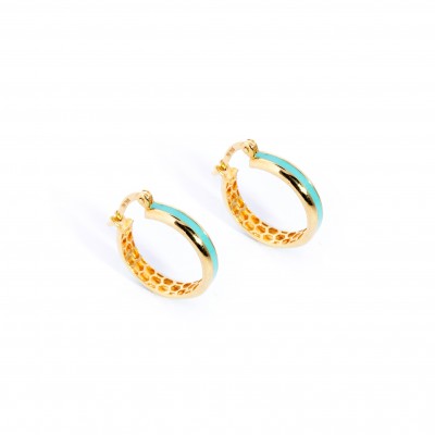 Gold earring 18K-3.44