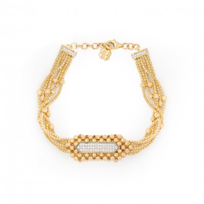 Gold bracelet 14 K - 15.60